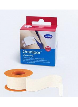 Hartmann omnipor пластырь 2.5х5м с еврохолдером N 1