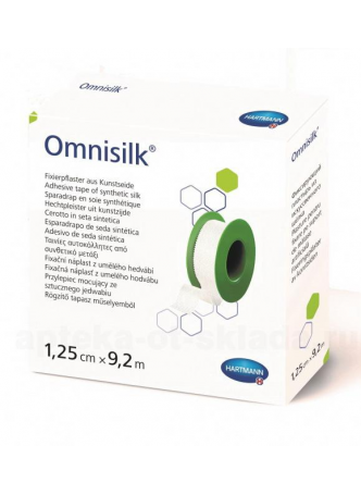 Hartmann omnisilk пластырь 1,25см х 9,2м N 1
