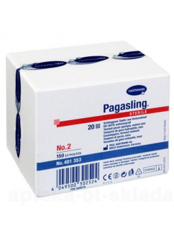 Hartmann Pagasling тампоны из марли стер р.3 20нитей N 4