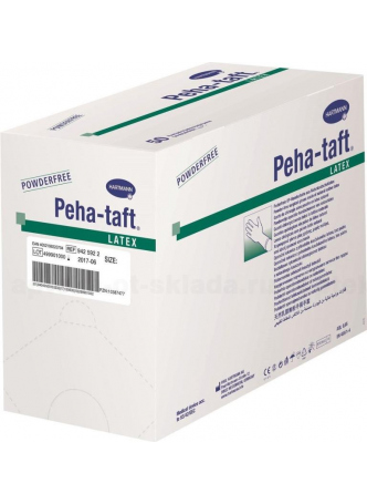 Hartmann peha-taft перчатки латекс стер без пудры р.8.5 пара N 1 оптом