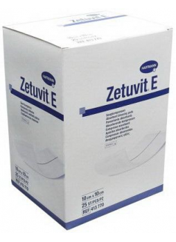 Hartmann Zetuvit E повязка стерильн сорбц 10х10см N 1