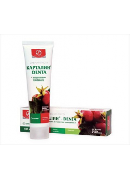 Карталин - Denta зубная паста с эк-м шиповника банан/клубника 100 мл N 1