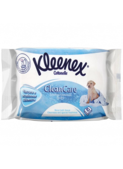 Kleenex cottonelle clean care влажн туалет бумага N 42