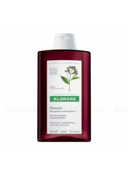 Klorane укрепляющий шампунь с экстр хинина/вит В 400мл д/ослабленных волос N 1