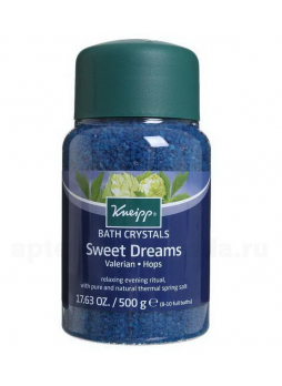 Kneipp соль для ванн с валерьяной и хмелем 500 г N 1