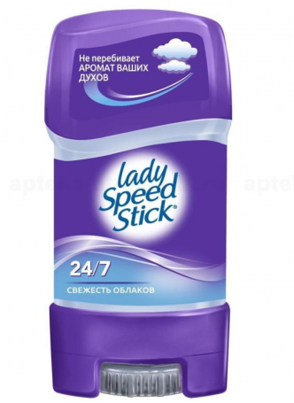 Lady Speed Stick дезодорант-гель свежесть облаков 65г N 1