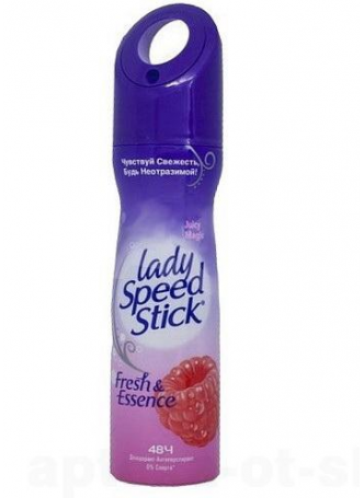 Lady Speed Stick дезодорант-спрей Fresh и Essence малина 150мл N 1 оптом