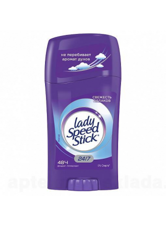 Lady Speed Stick дезодорант в карандаше д/женщин 24/7 свежесть облаков 45г N 1 оптом