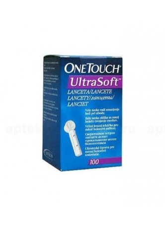 Ланцеты One Touch Ultra Soft N 100