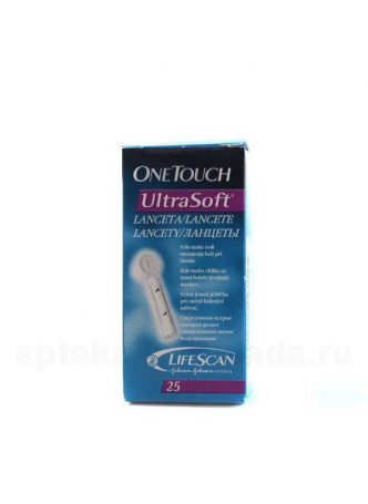 Ланцеты One Touch Ultra Soft N 25