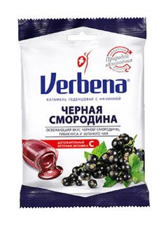 Леденцы Вербена черная смородина пак 60г БАД N 1