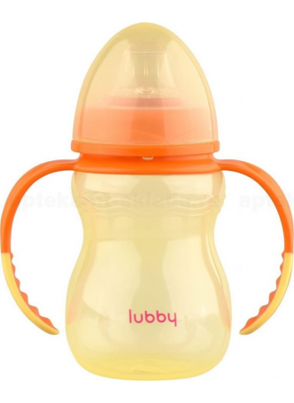 Lubby поильник-непроливайка с ручками и мягким носиком 250 мл /7317/ N 1 оптом