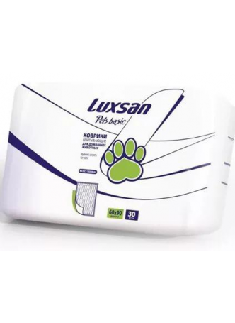 Luxsan Pets Basic коврики впитыв д/животных 60х90 нормал N 30