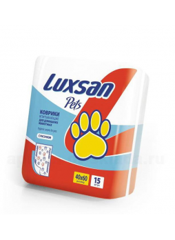 Luxsan Pets коврики впитыв д/животных 40х60 с рисунком N 15