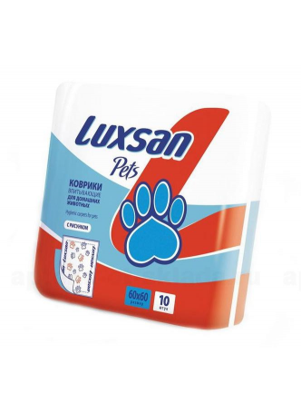 Luxsan Pets коврики впитыв д/животных 60х60 с рисунком N 10
