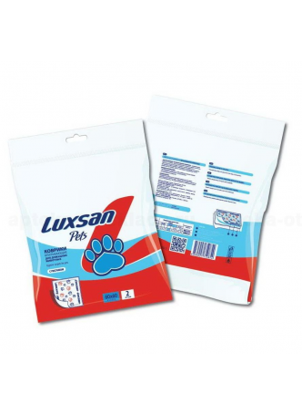 Luxsan Pets коврики впитыв д/животных 60х60 с рисунком N 2 оптом