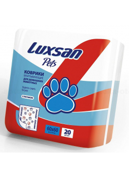 Luxsan Pets коврики впитыв д/животных 60х60 с рисунком N 20