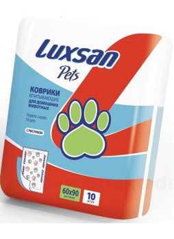 Luxsan Pets коврики впитыв д/животных 60х90 с рисунком N 10