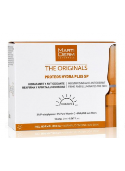MartiDerm Originals Proteos Hydra Plus SP сыворотка-уход ампул 2мл д/увлаж и защ кожи N 10