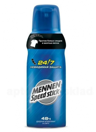 Mennen Speed Stick дезодорант-спрей д/мужчин 24/7 невидимая защита 150мл N 1 оптом