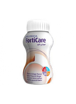 Nutricia Фортикер смесь жидкая д/энтеральн питания персик-имбирь 125мл N 4