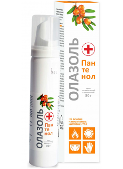 Олазоль + Пантенол косметический аэрозольный крем 80 г N1