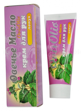 OvisOlio Овечье масло крем д/рук лопух 70г N 1