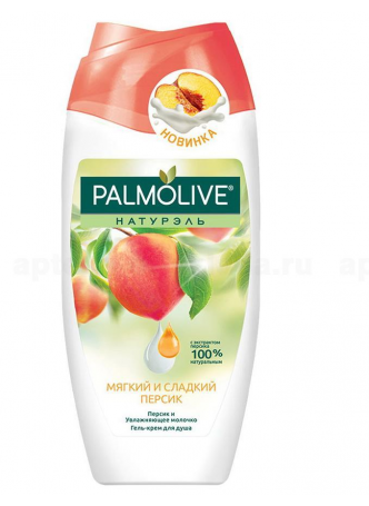 Palmolive Натурэль гель-крем д/душа мягкий и сладкий персик/увлаж молочко 250мл N 1