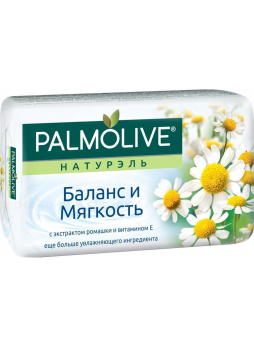 Palmolive натурэль мыло баланс и мягкость с экстр ромашки и витамин Е 90г N 1