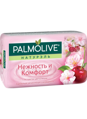 Palmolive натурэль мыло нежность и комфорт с экстрактом цветка вишни 90г N 1 оптом