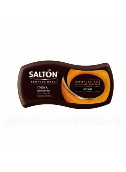 Salton губка д/обуви д/гладкой кожи цвет черный малая N 1