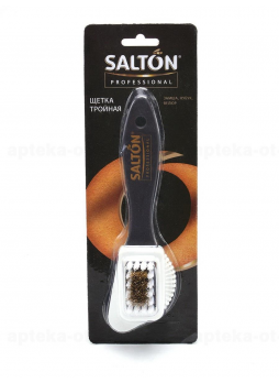 Salton щетка д/обуви тройная д/замши/велюра/нубука арт.0016 N 1