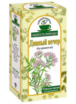 Щедрость природы фиточай Дивный вечер ф/п 2г БАД N 20