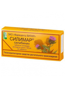 Силимар таб силимара экстракта сухого 100мг N 30
