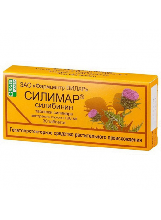 Силимар таб силимара экстракта сухого 100мг N 30