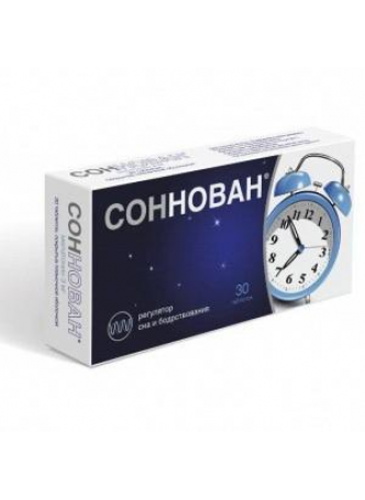 Соннован таб п/о плен 3мг N 10