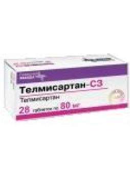 Телмисартан-СЗ таб 80мг N 28