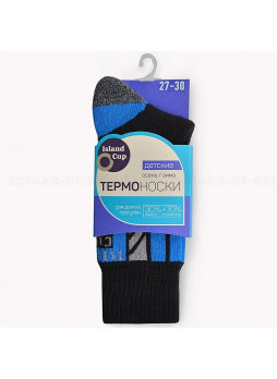 Термоноски детские 30%шерсть+70% полиэстр (арт.ICWSK-220-31-34) р.31-34 N 1
