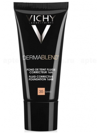 Vichy Дермабленд корректир тональный флюид тон-20 ваниль spf35 30 мл N 1 оптом