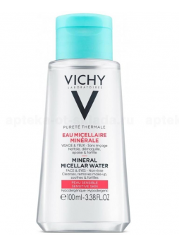 Vichy мицелярная вода с минералами д/чувствительной кожи 100 мл N 1