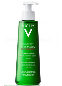 Vichy Normaderm гель д/умывания очищающий д/жирн/чувствит кожи 400мл N 1