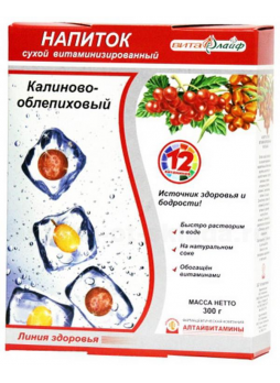 Vita Life калиново-облепиховый сухой витаминизированный напиток саше 20 г N 20