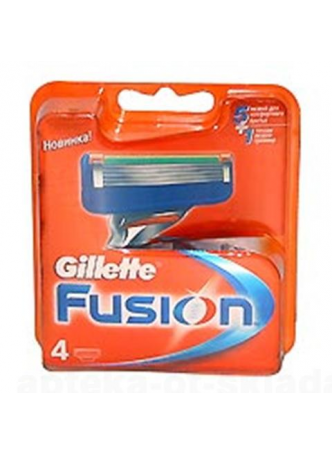 Жиллетт кассеты Fusion N 4 оптом
