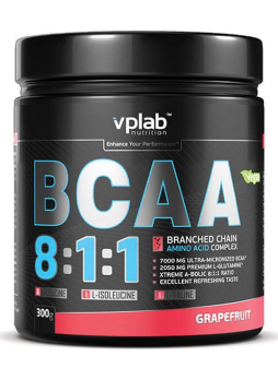 BCAA 8:1:1 со вкусом грейпфрута 300г банка N 1