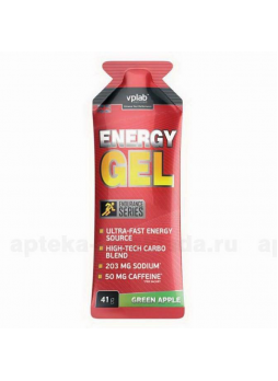 Energy gel источник энергии с кофеином саше 41г цитрус N 1