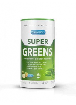 Super Greens антиоксидант порошок банка 300г яблоко N 1