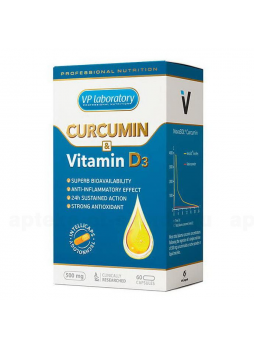 Vplab Calcium&Vitamin D3 Кальций + вит Д3 N 90