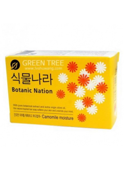 LION Мыло туалетное Botanical Nation с экстракт ромашки,100 гр N 1