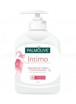 Palmolive intimo жидкое мыло д/интимной гигиены с молочной кислотой 300 мл N 1