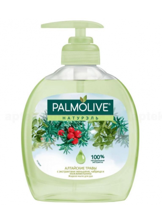 Palmolive натурэль жидкое мыло д/рук Алтайские травы с дозатором 300мл N 1 оптом
